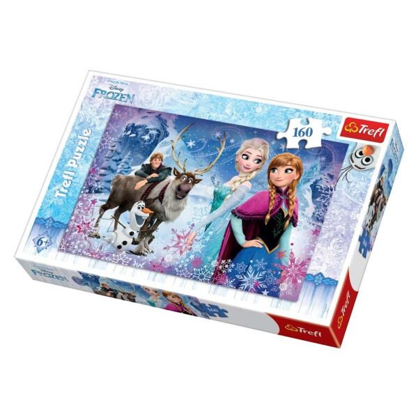 

Пазли - (160 елм.) - Крижане серце: пригоди / Дісней Крижане серце/Trefl