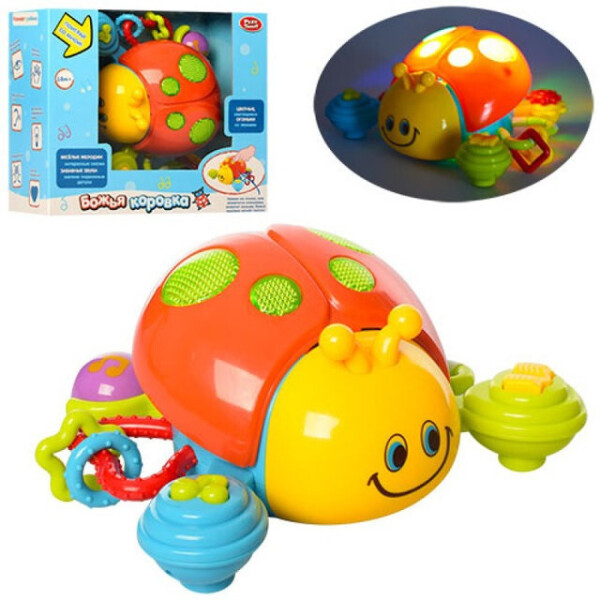 

Божья коровка PLAY SMART 7580 батар.муз.свет.сказки.кор.23*10,5*20 ш.к./24/