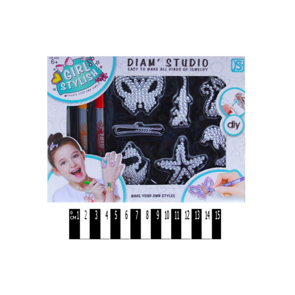 

Набір для творчості Біжутерія своїми руками Diam Studio кор. 20*4*15см /72/