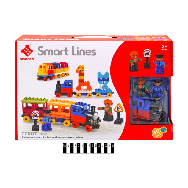 

Конструктор з великими деталями Веселий потяг в кор. 60 дет 49*10,5*32см /14/