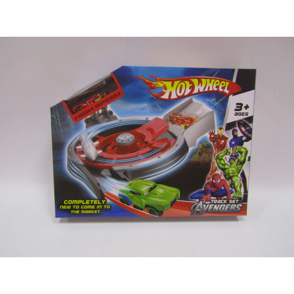 

Трек 901/1695571 Hot Wheels Мстители с метал.машинками кор.34,5*6,5*26 /36/