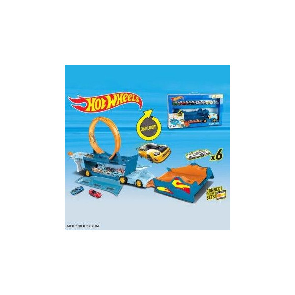 

Трек-трансформер 8832 Hot Wheels грузовик с метал.машинкой кор.50*9,7*30 /24/