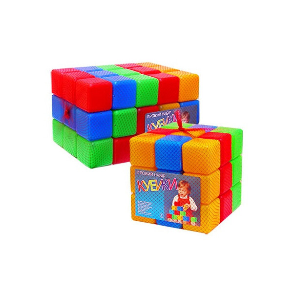 

Кубики Цветные 45 эл. МЗ /9/