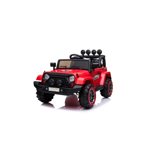 

Эл-мобиль T-7842 EVA RED джип на Bluetooth 2.4G Р/У 12V7AH мотор 2*35W 120*70*70 /1/