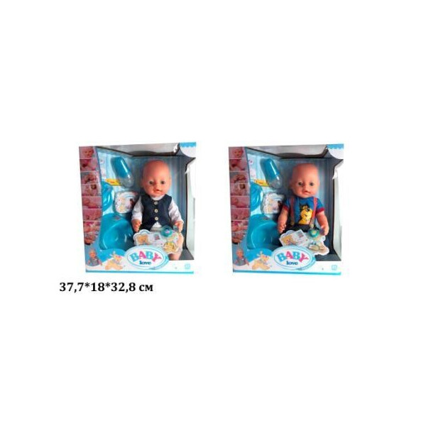 

Кукла-пупс 45см BL034C/D интер-ный с аксес.моргает,горшок 2в.спак.кор.37,7*18*32,8 /12/