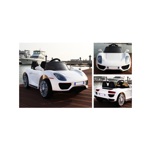 

Эл-мобиль T-7616 EVA WHITE легковая на Bluetooth 2.4G Р/У 12V4.5AH мотор 2*15W 109*62*48/1/