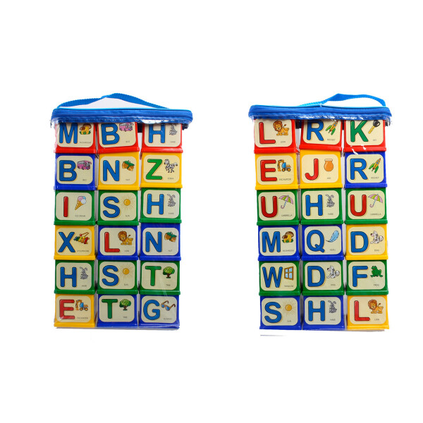 

Кубики English alphabet Юника//