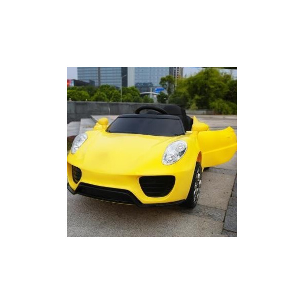 

Эл-мобиль T-7622 EVA YELLOW легковая на Bluetooth 2.4G Р/У 12V7AH мотор 2*25W с MP3 117*63*45 /1/