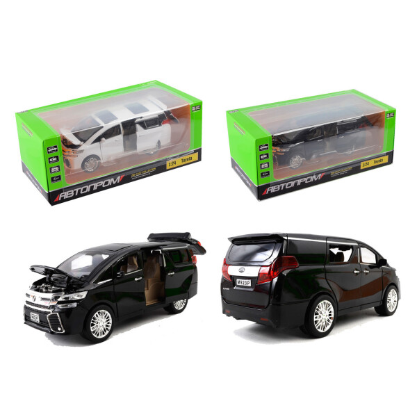 

Машина метал АВТОПРОМ1:24 Toyota, 2 цвета, батар,свет,звук,двери откр.,в кор.29*15*11,5см /12-2/