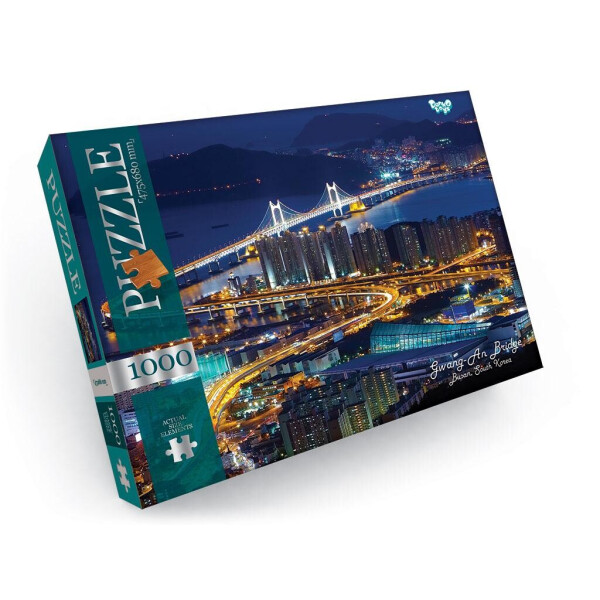 

Пазлы 1000 эл. Ночной мост Пок.//