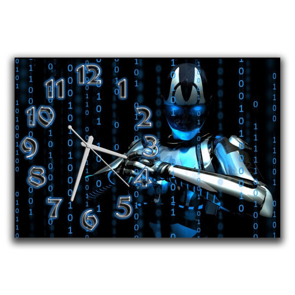 

Настенные часы в офис Aim Робот, 30х45 см