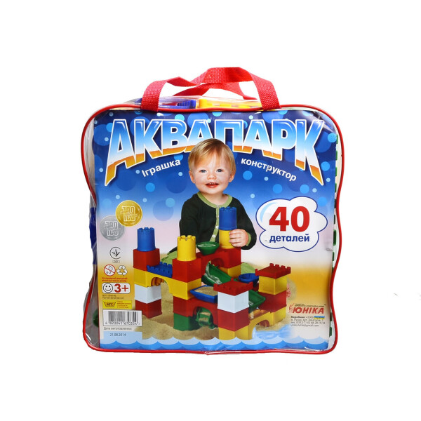

Конструктор Аквапарк (40 дет.) Юника//