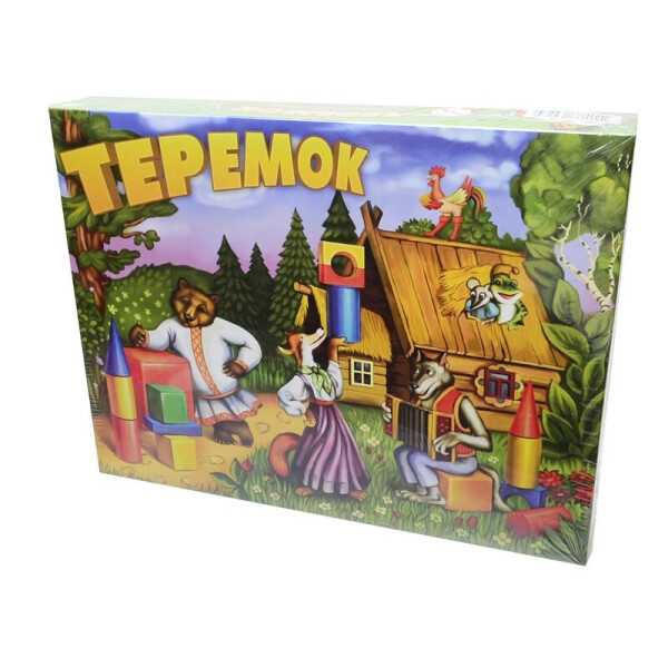 

Кубики бол. Теремок малый в коробке /12/