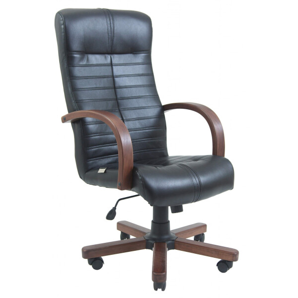 

Офисное Кресло Руководителя Richman Орион Флай 2230 Wood М1 Tilt Черное