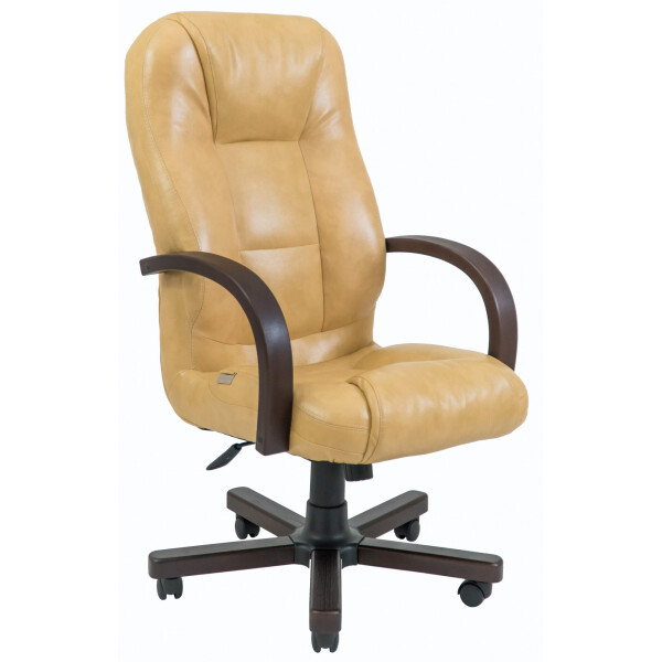 

Офисное Кресло Руководителя Richman Севилья Мадрас Gold Beige Wood М1 Tilt Бежевое