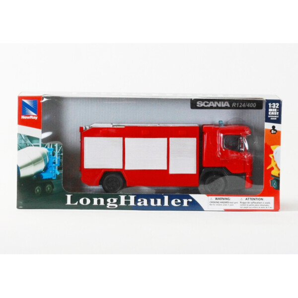 

P. Грузовик -пожарка Scania R124/400 1:32