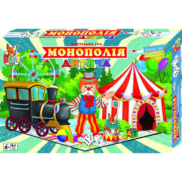 

Наст. игра Монополия Детская Бамсик /10/