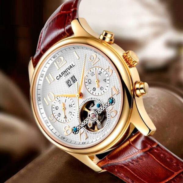

Наручные часы Carnival Swiss Brown