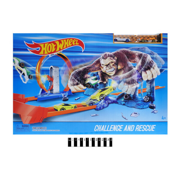 

Трек-запуск HOT WHEEL кор. 56*7*36см /12/