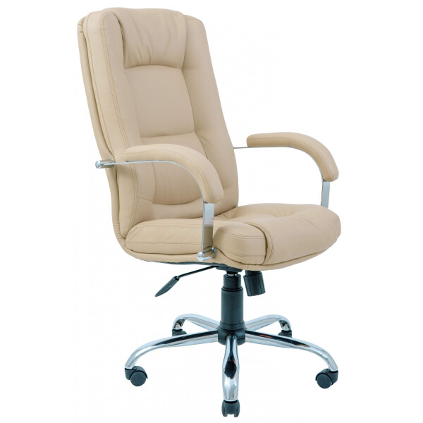 

Офисное Кресло Руководителя Richman Альберто Boom 06 Хром М2 AnyFix Бежевое