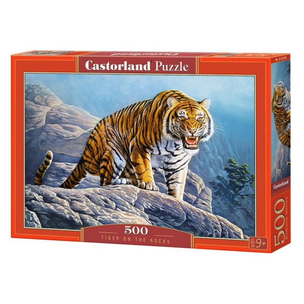 

Кастор пазлы 500 Тигр на скалах 47*33 /20/