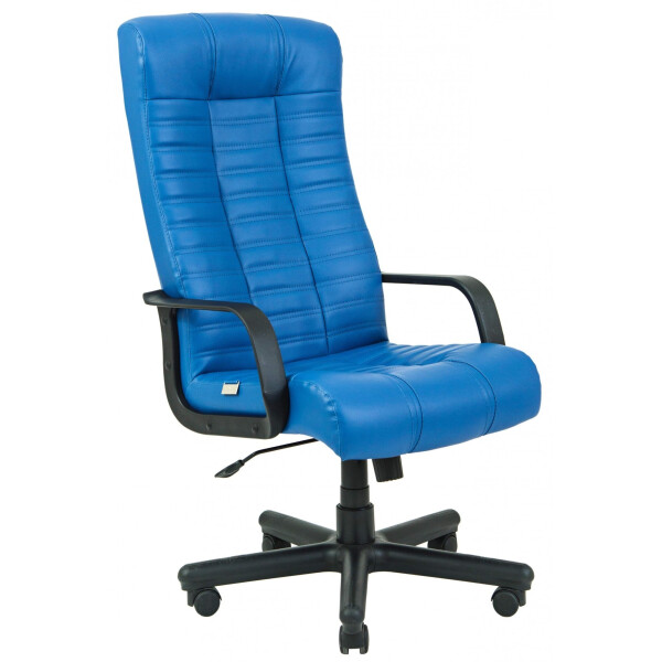 

Офисное Кресло Руководителя Richman Атлант Zeus Deluxe Blue Пластик М2 AnyFix Синее