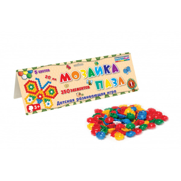

Мозаика-пазл диам. 20мм №1 (350дет.) МР /24/