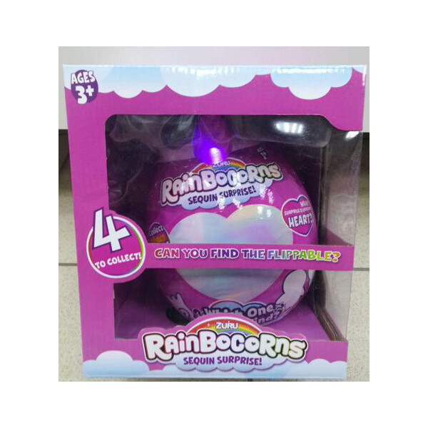 

Мягкая игрушка-сюрприз RAINBOCORNS в кор./36/