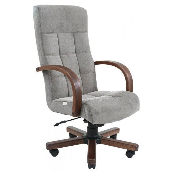 

Офисное Кресло Руководителя Richman Вирджиния Мисти Grey Wood М2 AnyFix Серое