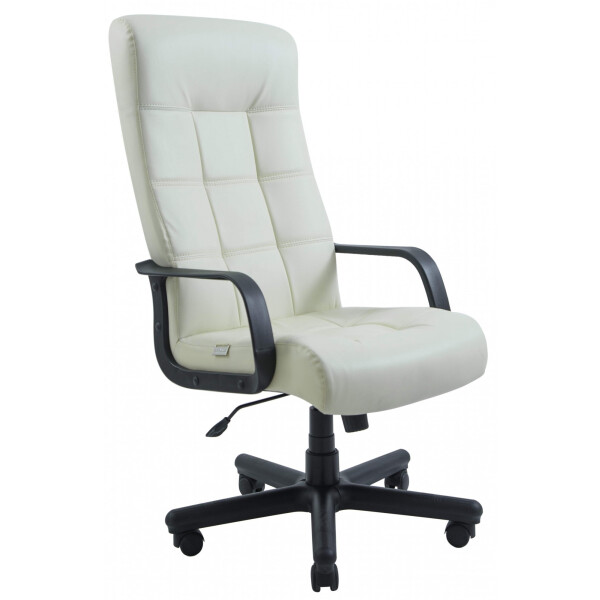 Акція на Офисное Кресло Руководителя Richman Вирджиния Boom 01 Пластик М2 AnyFix Белое від Allo UA