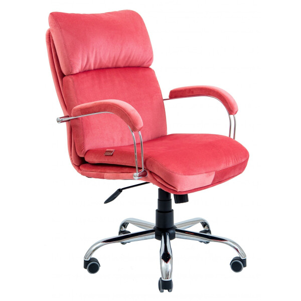 

Офисное Кресло Руководителя Richman Дакота Lounge Coral Хром М2 AnyFix Алое