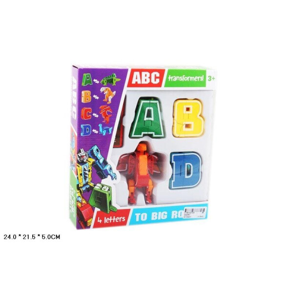 

Трансформер буквы, ABCD, в кор 24*22*5 см /36-2/