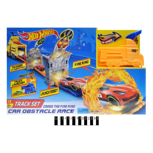 

Трек-запуск HOT WHEEL (+1 машинка) в кор. /24/