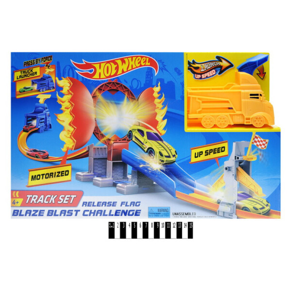 

Трек-запуск HOT WHEEL (+1 машинка) в кор. /24/