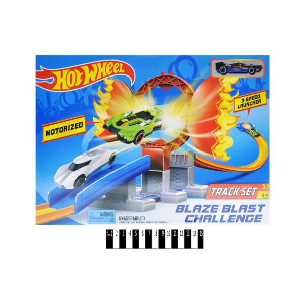 

Трек-запуск HOT WHEEL (+1 машинка) в кор. /36/