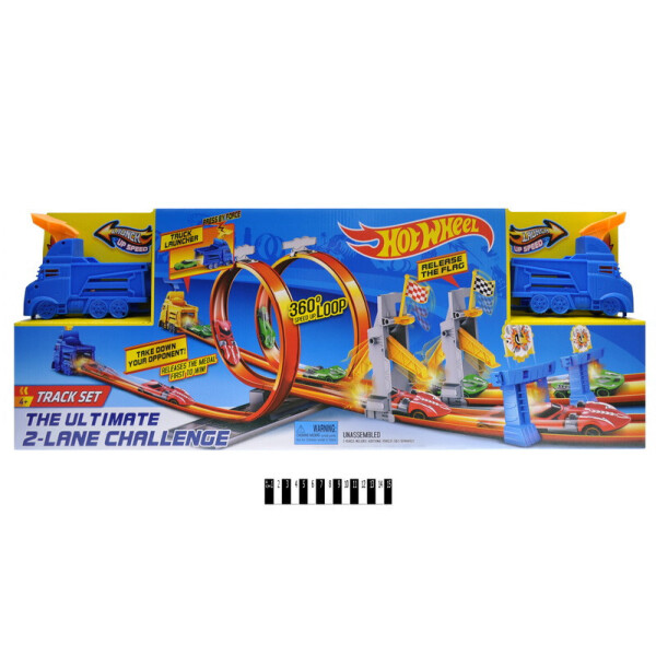 

Трек-запуск HOT WHEEL (+2 машинка) в кор. /10/