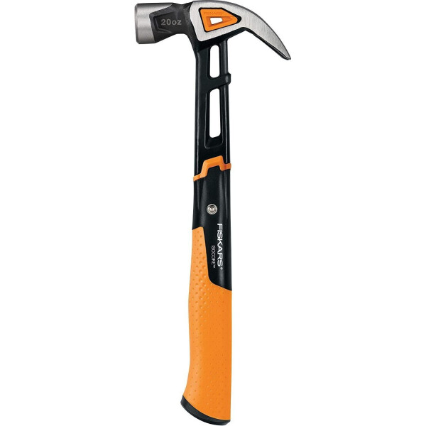 

Молоток Fiskars с изогнутым когтем IsoCore L (1027203)