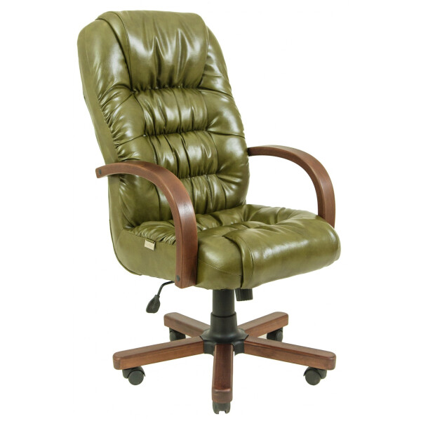

Офисное Кресло Руководителя Richman Ричард Мадрас Olive Wood М2 AnyFix Оливковое