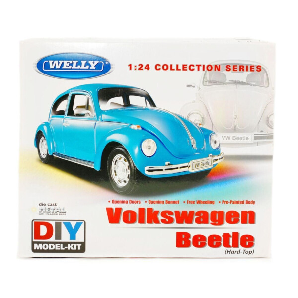 

Welly.Сборная модель машинка металл 1:24 VW BEETLE