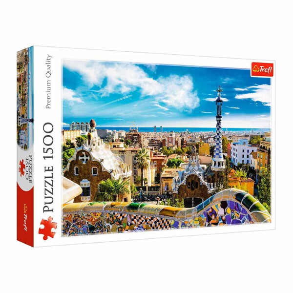 

Пазли - (1500 елм.) - Парк Гуел, Барселона/Trefl