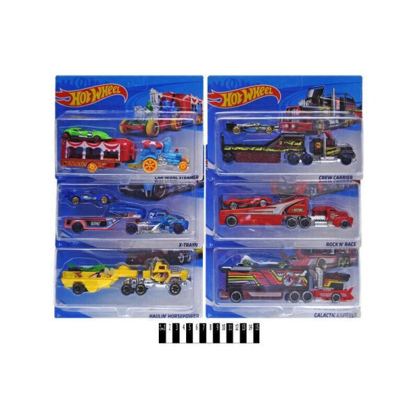 

Машина Hot Wheel TRUCK на блістері, 6 вид /216/