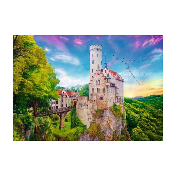 

Пазли - (1000 елм.) - Замок в Ліхтенштейні / Trefl