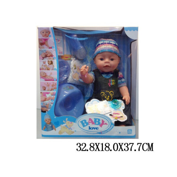 

Пупс 16 Baby Love интерактивный в кор. 32х18х37 /12/