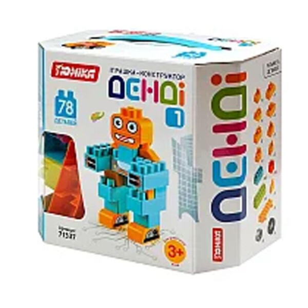 

Конструктор детский Денди 1 78дет. в кор. Юника /24/