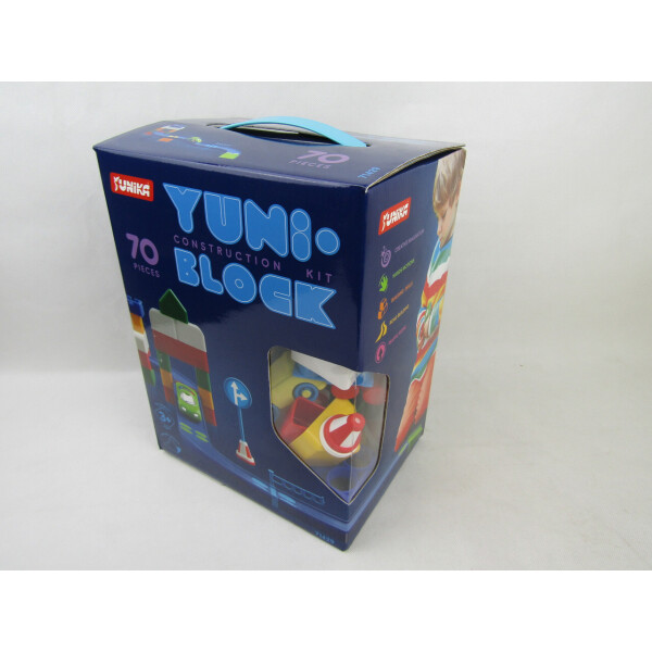 

Конструктор детский ''YUNI-BLOK'' 70дет.в кор. Юника /8/