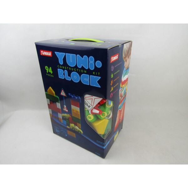 

Конструктор детский ''YUNI-BLOK'' 94дет. в кор. Юника /8/