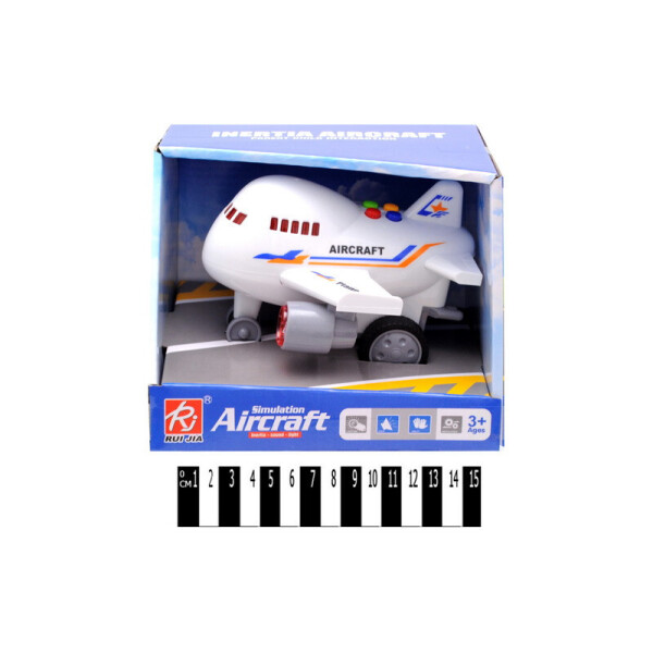 

Авиалайнер с муз. и мир. эффект. в кор.19 * 19 * 16см/72/