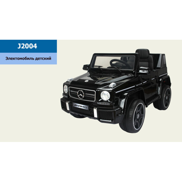 

Электромобиль J2004 черный, 6v7AH*2,30W*2,колеса EVA /1/