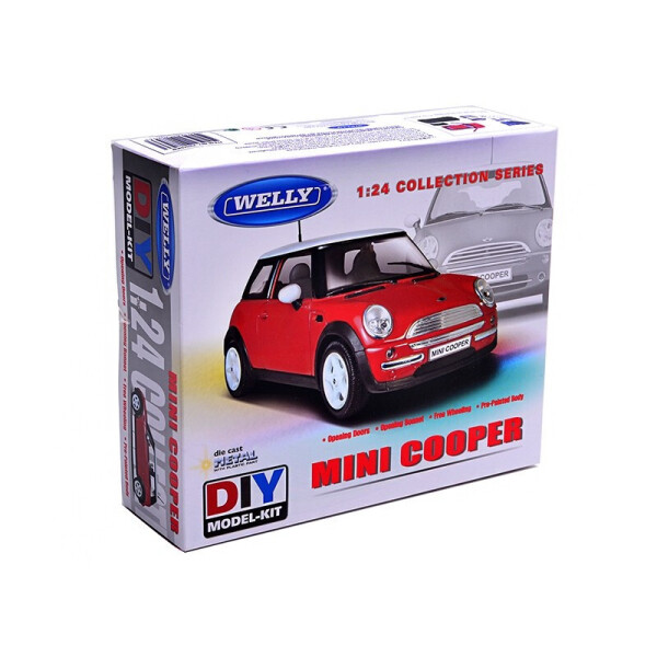 

Welly. Сборная модель машина металл 1:24 Mini Cooper /6/