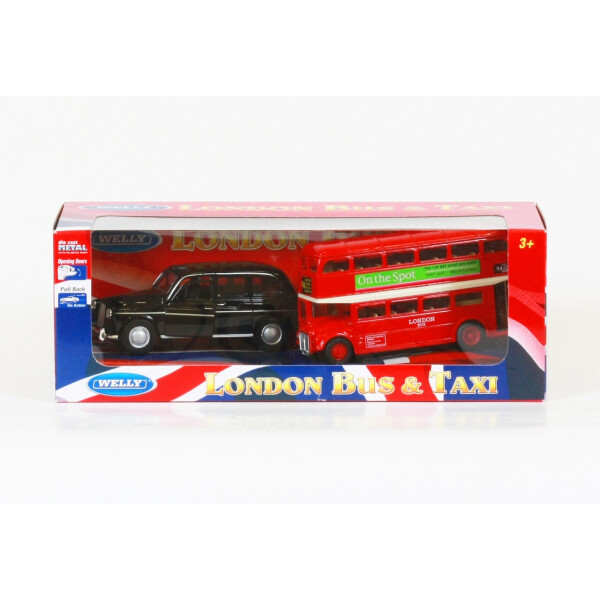 

P. Автобус 1:60 London Bus+ машинка 1:34-39 Taxi в кор. //